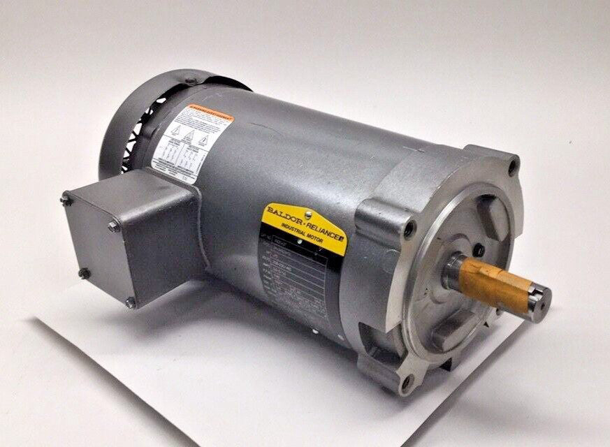 Baldor VM3543T Used Electric Motor 3ph 0.75hp 208-230/460V 1140rpm 34-3492W12