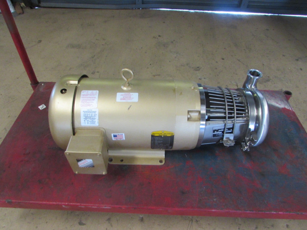 TOP-FLO C215-MD-21TC , 15 hp CENTRIFICAL PUMP & MOTOR, 1-1/2" x 2" SS,  3ph NEW!