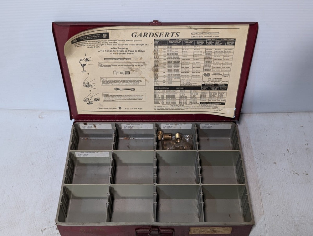 Gard Specialist organizer bin with C-600-200 Gardsert 3/8-16 as shown- Free Ship