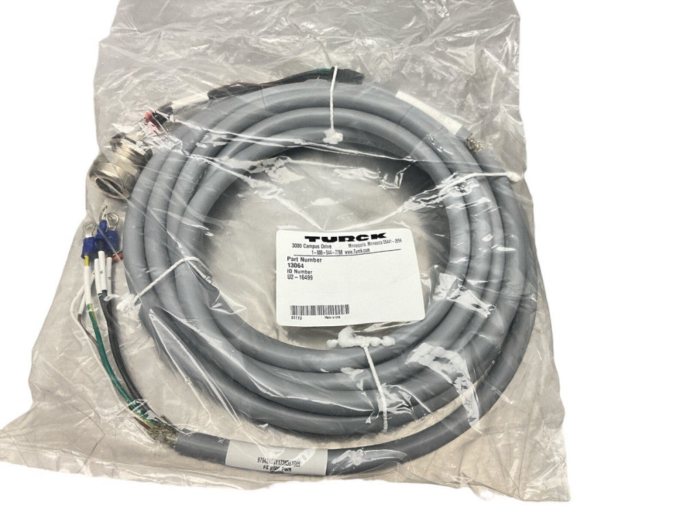 TURCK 173K357G05 (13064) CABLE ID NUMBER U2-16499,  W4056 INDUCT MP U500