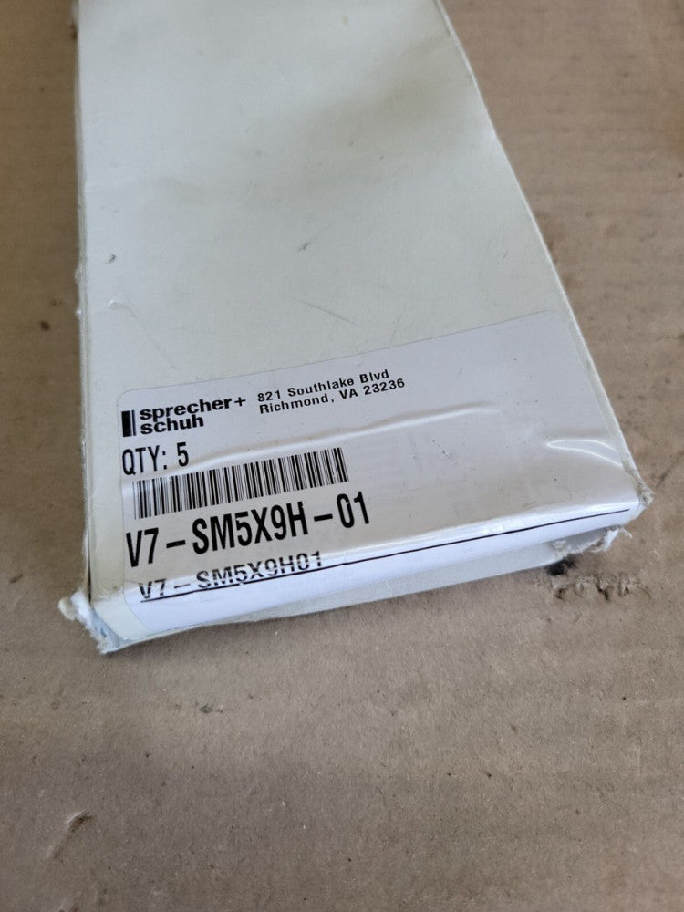 New Old Stock! Sprecher Schuh V7-SM5X9H-01 *Qty 5*
