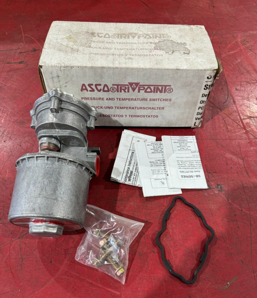 NEW IN BOX ASCO TRI-POINT PRESSURE SWITCH SB12DW