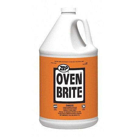 Zep 104824 Oven Cleaner,Liquid,1 Gal.,Bottle,Pk4