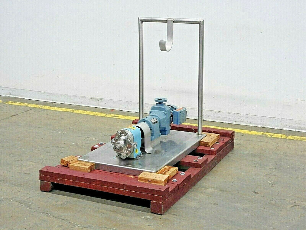 WAUKESHA MODEL:3  ROTARY POSITIVE DISPLACEMENT PUMP 