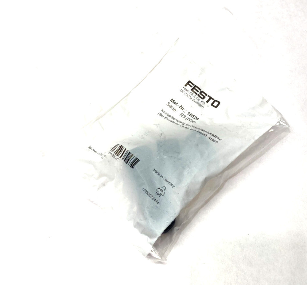 Festo NTSD-GD-13,5 Power Supply Socket Straight 4-Pin 18526