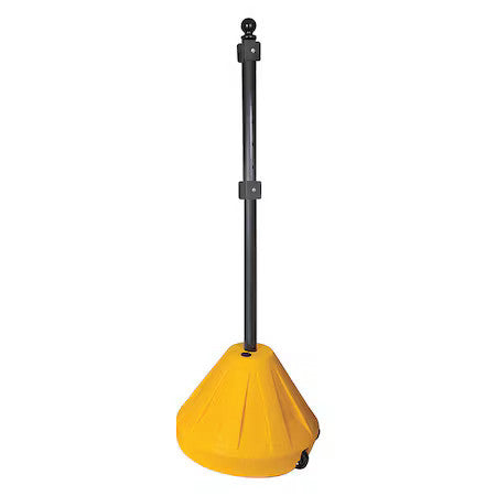 Accredo Safety 7587Yl Sign Base,Portable,Base 18" W