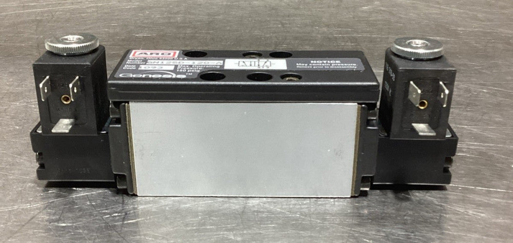 ARO GN12SD-120-A SOLENOID VALVE, FLUID POWER, 2X 116 218-33 COIL