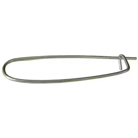 Zoro Select U39631.006.0250 Safety Pin, Safety, 1/16 In Pin Dia, 3 In Shank Lg,