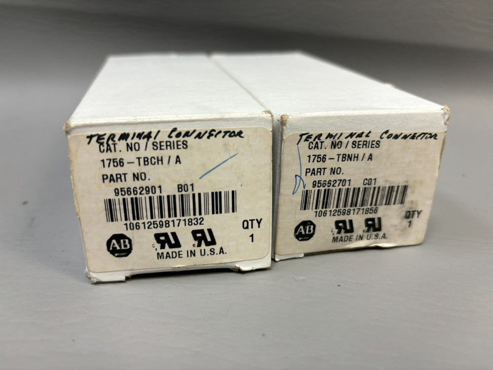 2- NEW Allen-Bradley 1756-TBCH / A Terminal Block 95662901