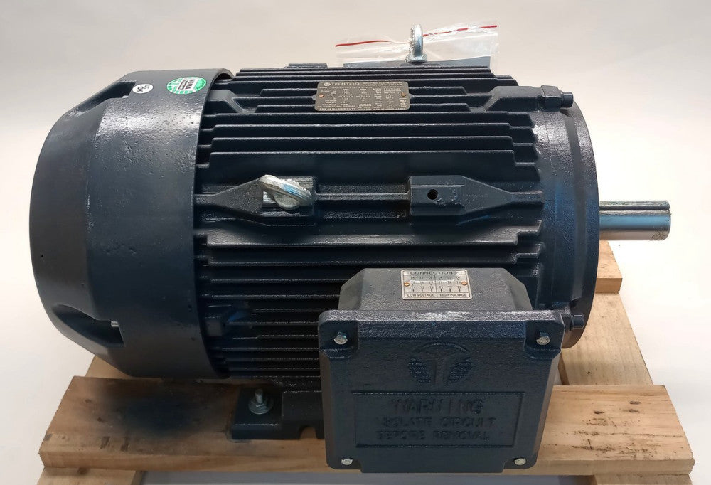 Techtop GR3-CI-TF-215T-4-B-D-10 Electric Motor 3Phase 10 HP T215T10U4B