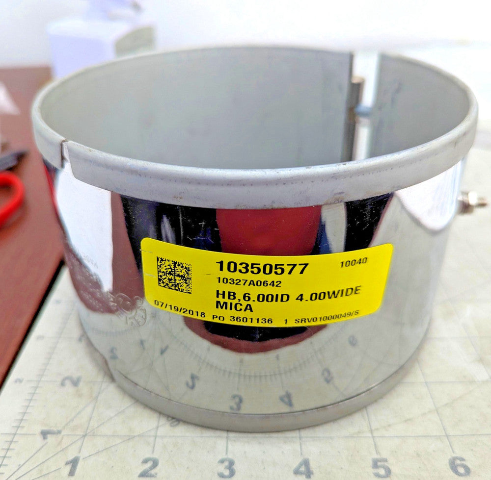 6” x 4” Mica Band Heater 1675W 480V Tempco Duraband10350577 / MBH01045 [Z2B6]