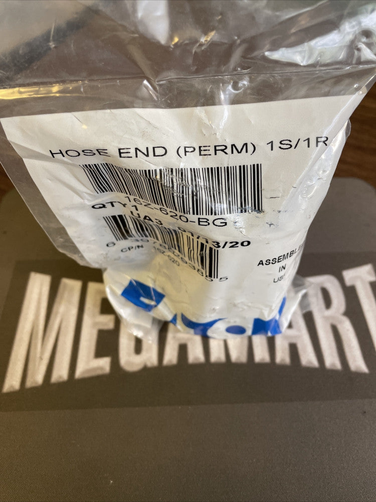 BRAND NEW 16Z-620-BG - Eaton Weatherhead Z Series Crimp Hose Fittings