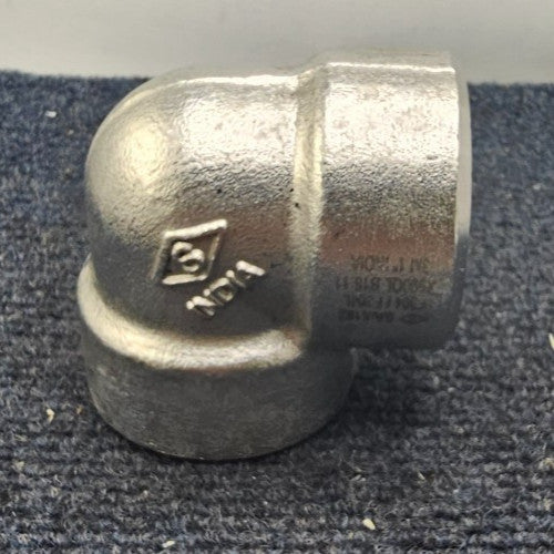 F304/F304L SA/A182 Stainless Steel 90 Degree Elbow Fitting X590QL B16 ZZ