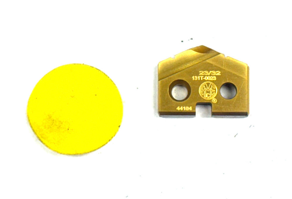 ALLIED MACHINE DRILL INSERT 131T-0023  DIAMETER 23/32"