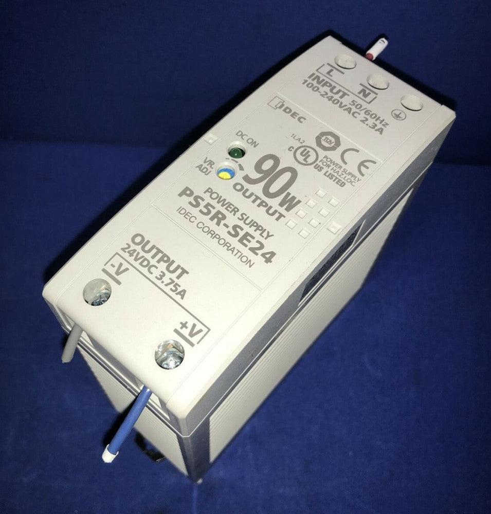 IDEC PS5R-SE24 DC POWER SUPPLY 24VDC 3.75A 90W OUTPUT