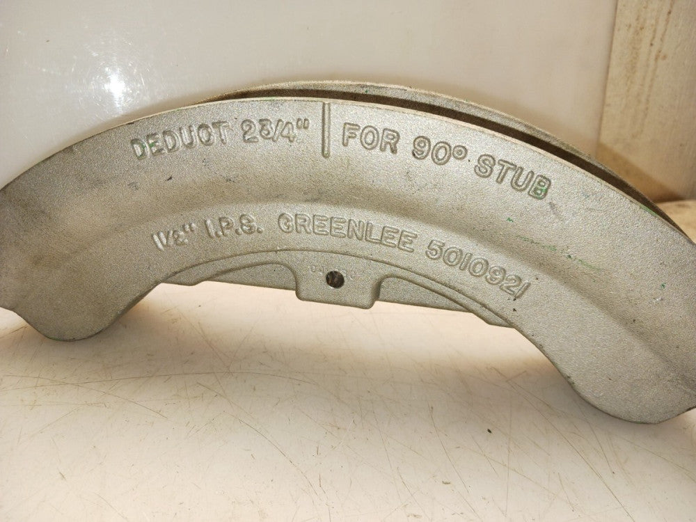 GREENLEE 5010921  1-1/2" I.P.S. PIPE BENDER SHOE