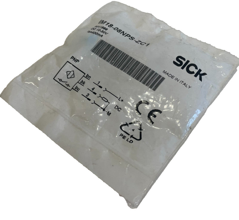 NEW SICK IM18-08NPS-ZC1 INDUCTIVE PROXIMITY SENSOR IM1808NPSZC1