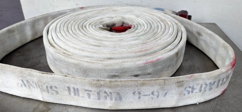 3 1/4" Wide Flat Fire Hose X 50 Feet Boat Dock Bumper Guard 1 ½” Angus [A9FL]