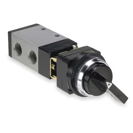 Aro M252ls-11 Manual Air Control Valve,3-Way,1/4In Npt