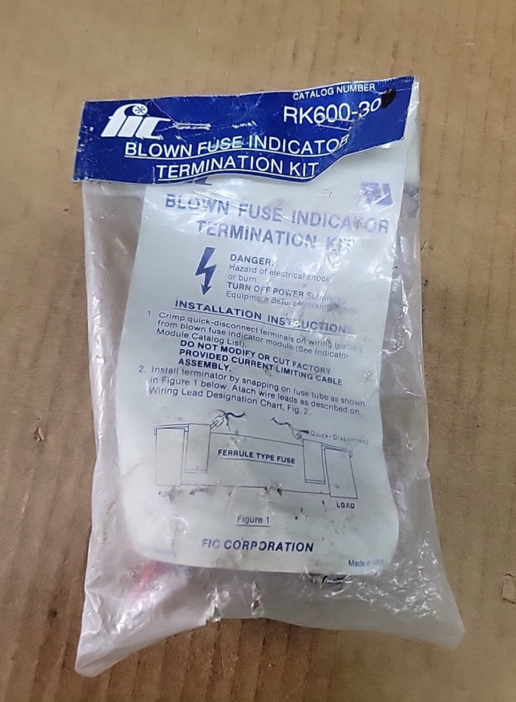 NEW OLD STOCK RK600-30 CUTLER HAMMER BLOWN FUSE INDICATOR KIT