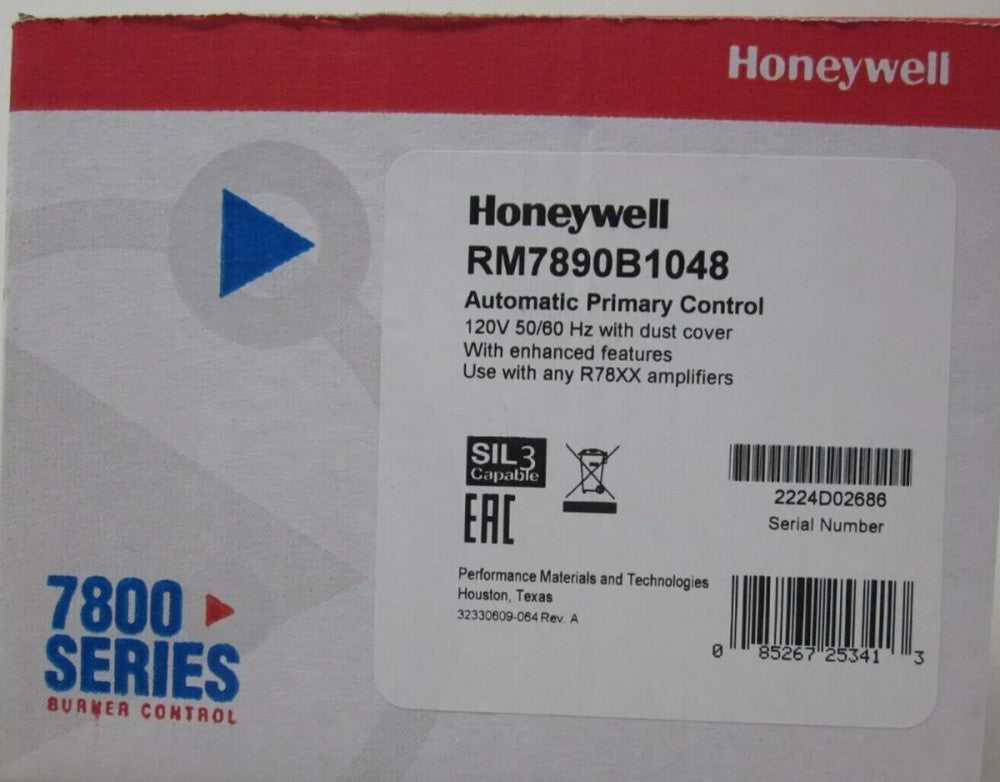 One Brand New Honeywell RM7890B1048 RM7890 B 1048 Primary Control
