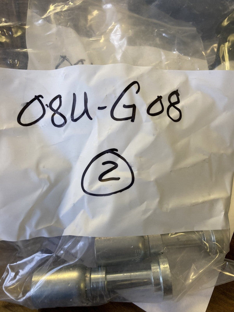 NEW EATON (LOT OF 2)43008U-G08 HOSE FITTING