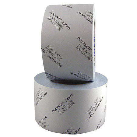 Polyken 296Fr Cargo-Pit Seam Tape,4X36 Yd,7 Mil,White