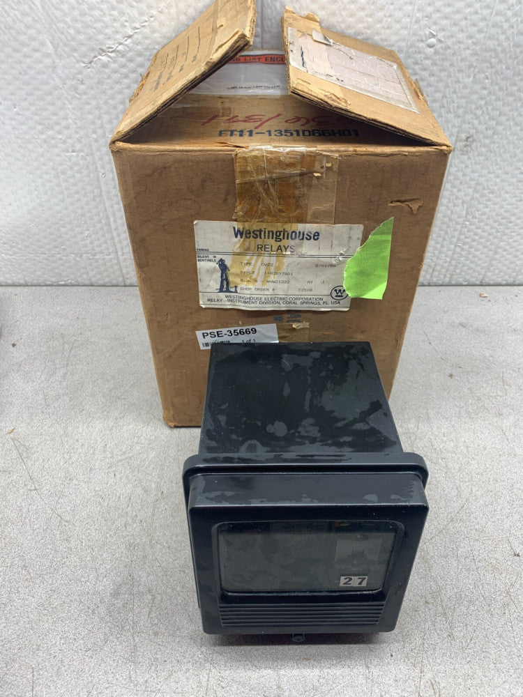 NEW IN BOX WESTINGHOUSE CV22 VOLTAGE RELAY 1482B97A01