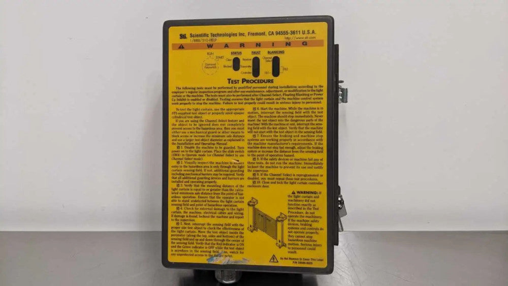STI Omron LCC-FB-AC1-U Light Curtain Controller 