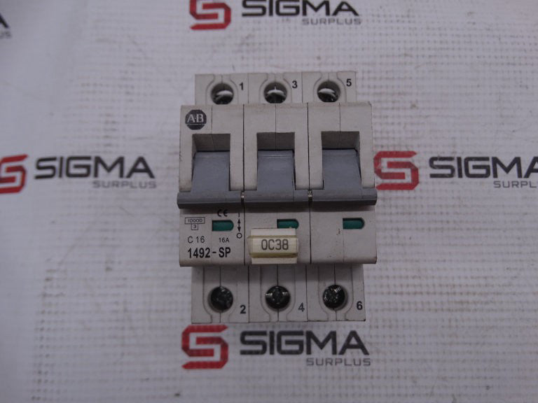 ALLEN BRADLEY 1492-SP3C160 SERIES C CIRCUIT BREAKER
