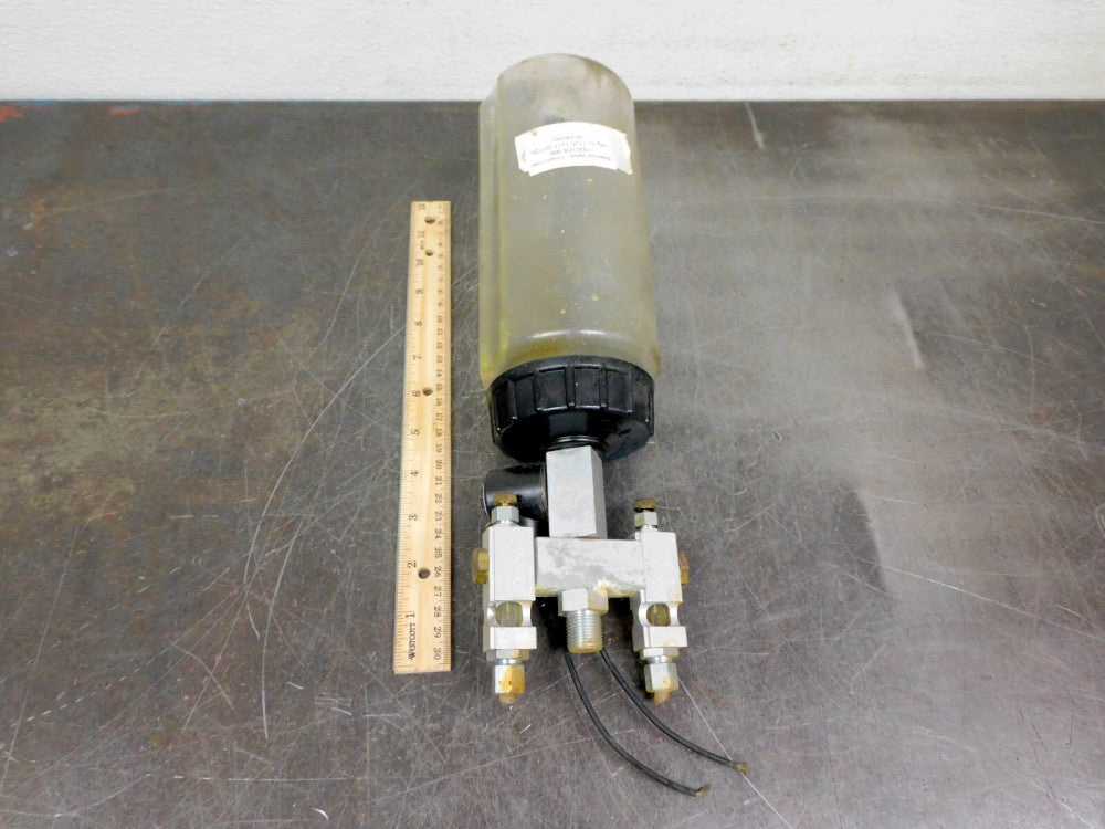 LDI Drip Chain Lubricator Oiler Dual Solenoid Controlled 24 vdc