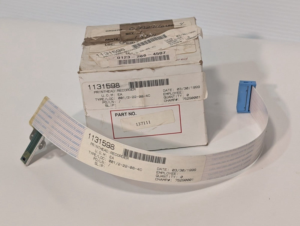 T & B Ansley 137111 industrial printer print head recorder ribbon - New in Box