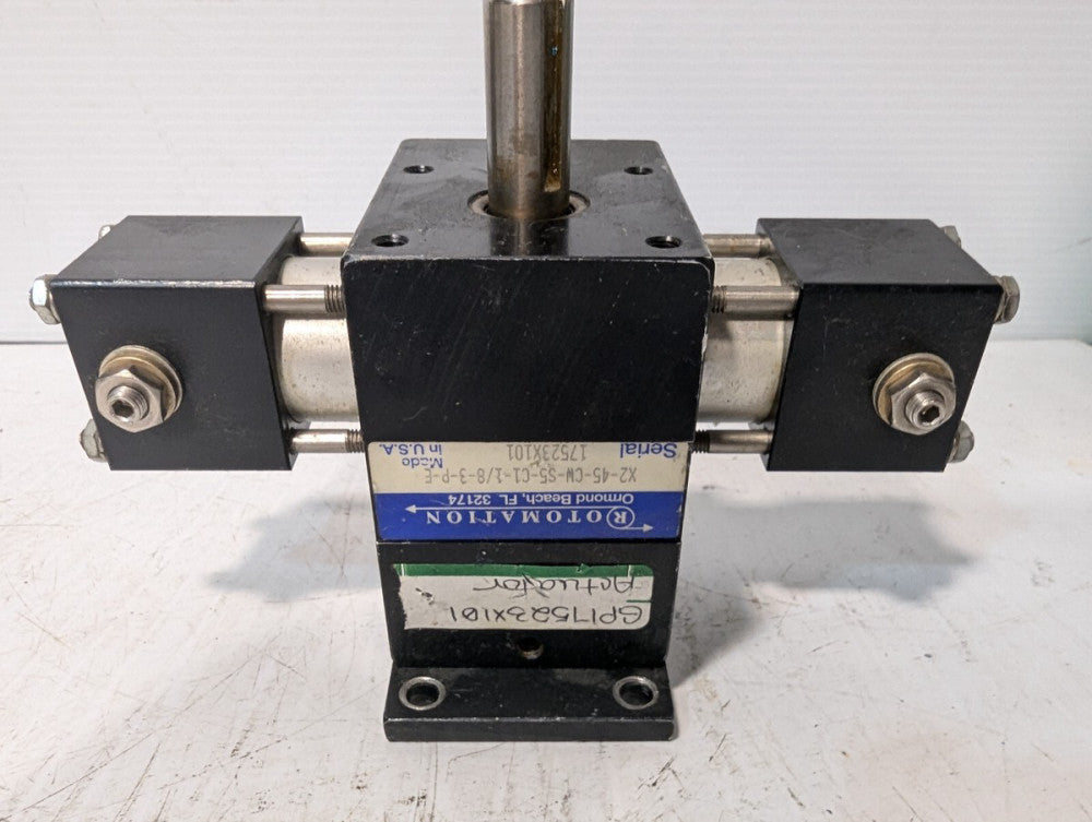 Rotomation X2-45-CW-S5-C1-1/8-3-P-E Pneumatic Actuator, Made in US