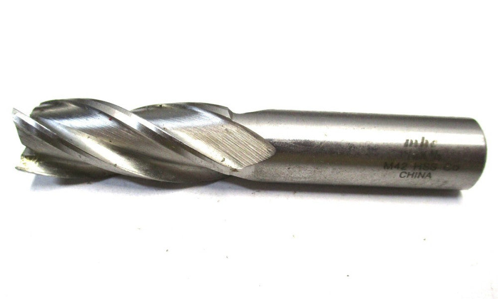 MHC 11/16" x 5/8" x 2-1/8" x 3-3/4" 4-Flute SE M42 HSSCo Square End Mill
