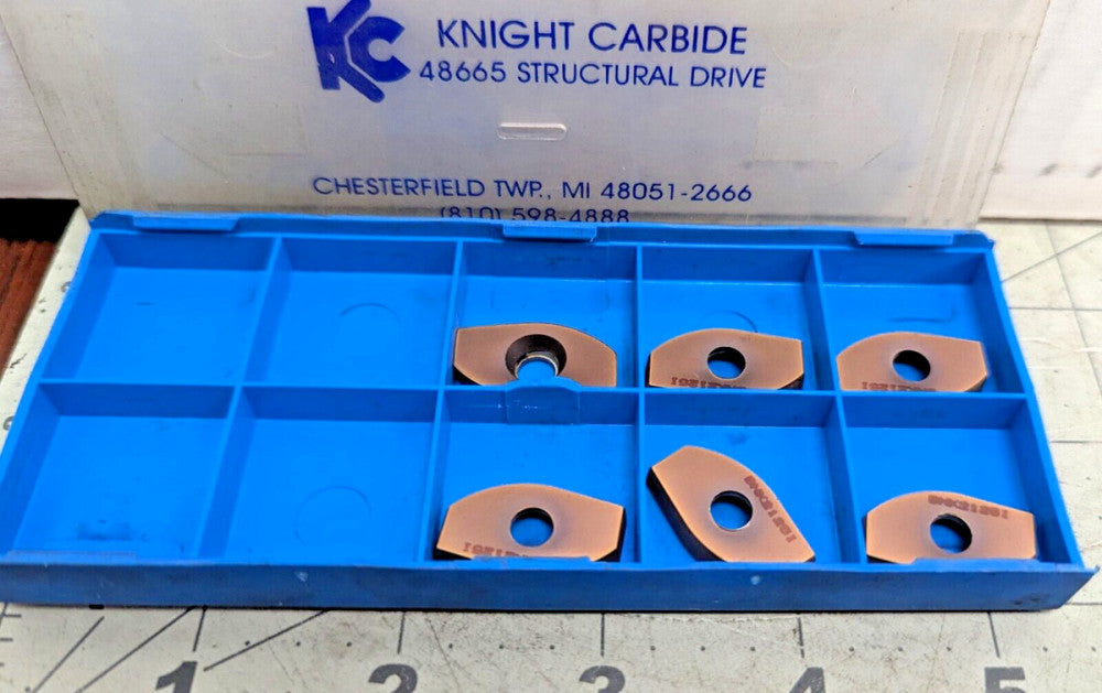 6  pcs, KNIGHT CARBIDE, BNK 2125I Carbide Inserts, Grade KC57U  [OF56#5