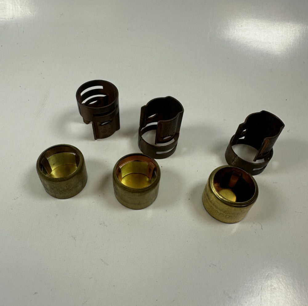 Bussmann 663-R Fuse Reducer 30A/600V Fir 60A Clips (Lot of 3) NOS Fast Ship