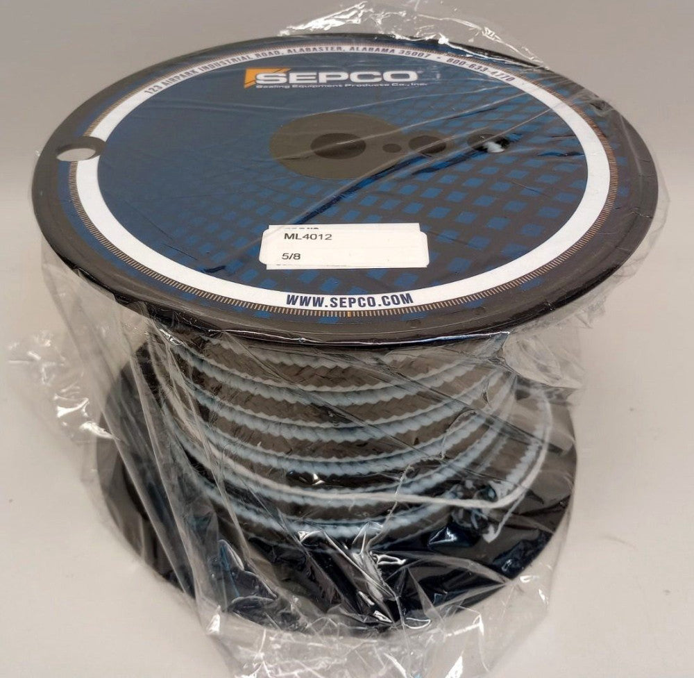 Sepco ML4012 5/8 Braided Packing 5lb
