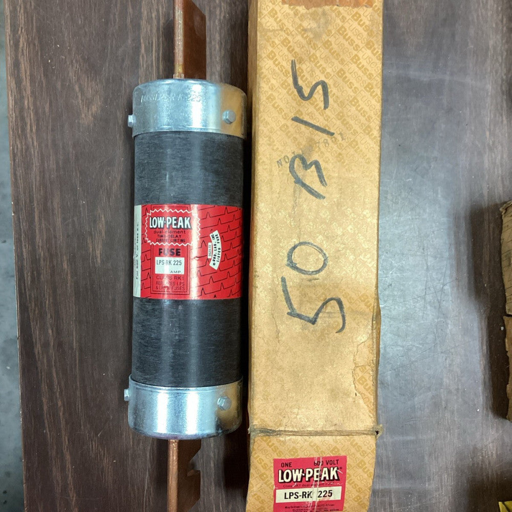 Bussman Fuse Low Peak 600 Volt LPS-RK 225