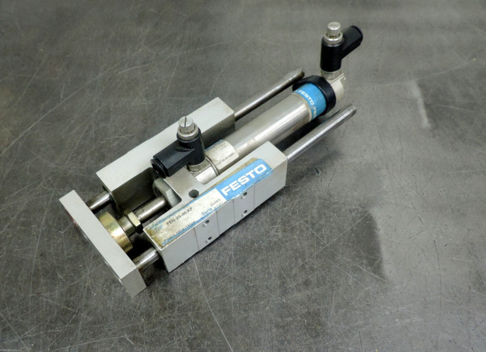 Festo  FEN-25-80-KF Guide Unit with Festo DSNU-25-80-PPVA Cylinder