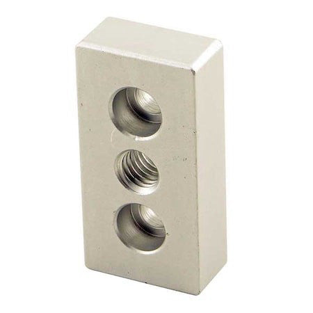 80/20 2129 Base Plate,3/8-16 Tap Center,For 10S