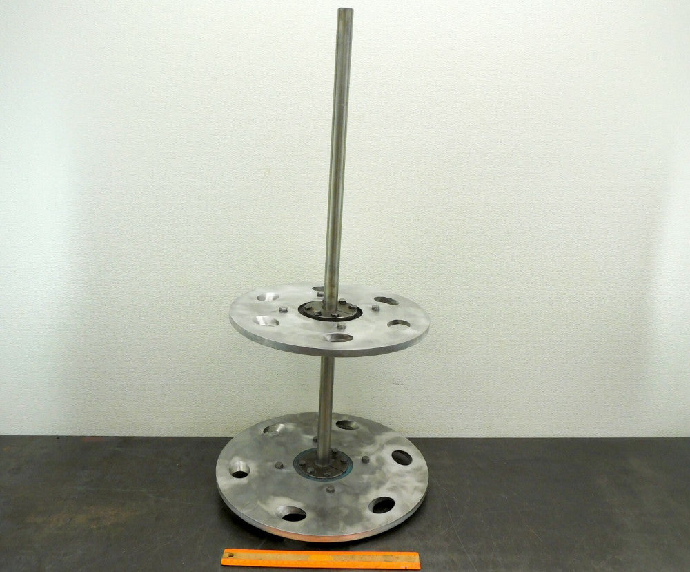 Wax Mixer Paddle Blade Propeller Stainless Steel Tank Fits 1" Shaft