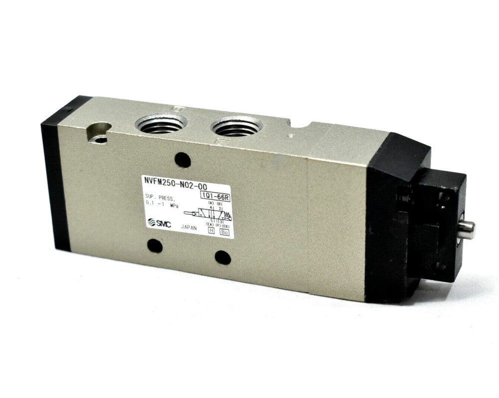 SMC NVFM250-N02-00 Mechanical Valve 1/4" NPT (New, Out of Packaging)