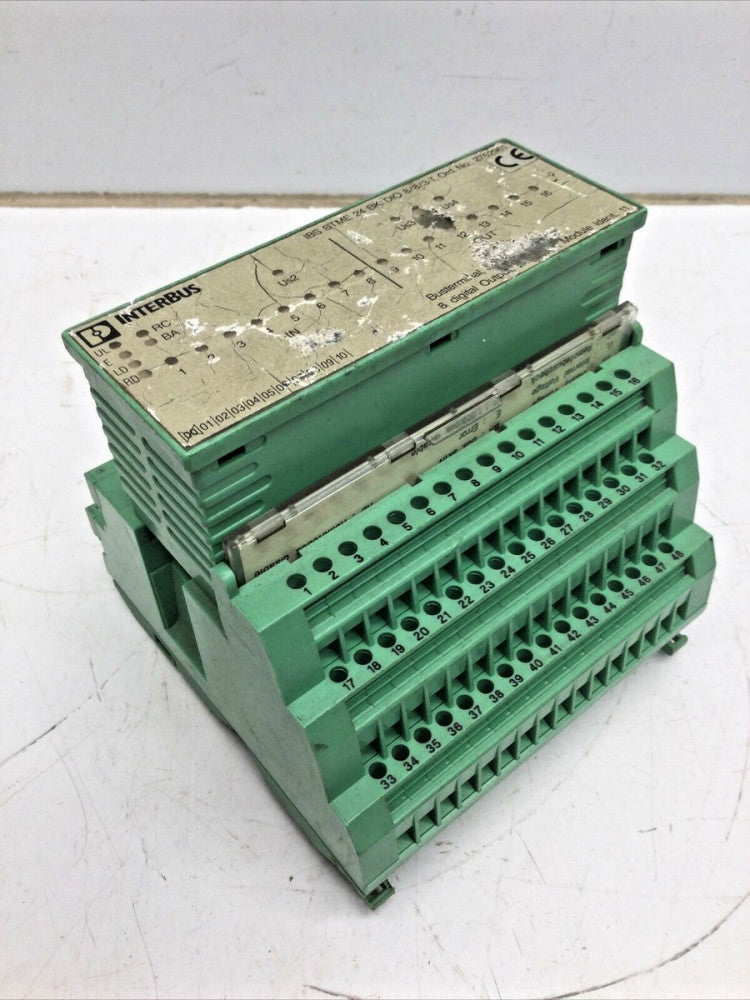 Phoenix Contact 2752961 InterBus IBS STME 24 BK DIO 8/8/3-T / Nr 2752411