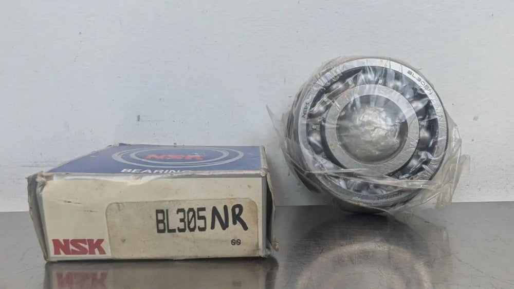 NSK BL305NR Deep Groove Ball Bearing 25mm ID 62mm OD 17mm Wide w/Snap Ring
