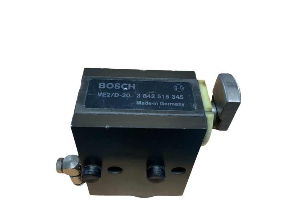 Bosch Rexroth Model: VE2/D-20 Stop Gate. PN: 3 842 515 345 