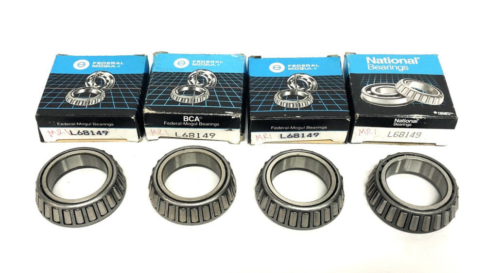 MRI Tapered Roller Bearing Cone L68149 [Lot of 4] NOS