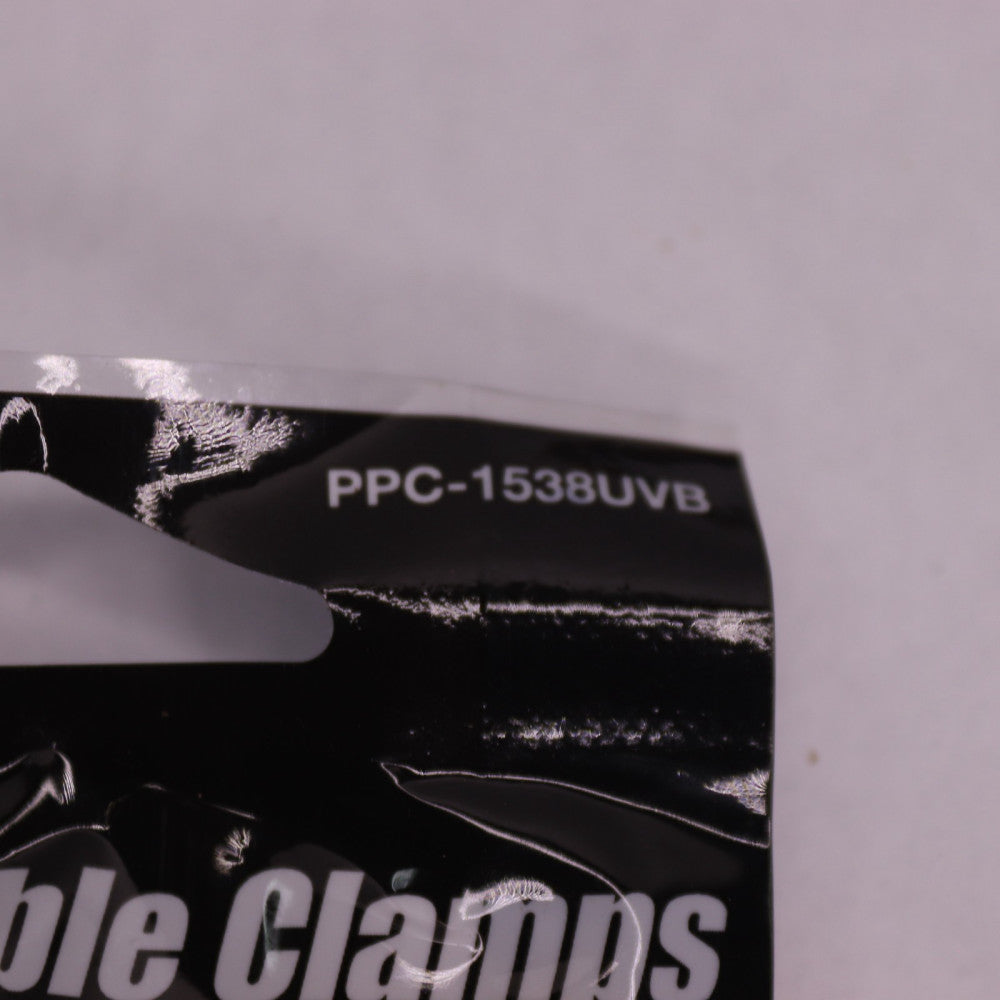 (15-Pk) Gardner Bender Cable Clamp Black 3/8" PPC-1538UVB