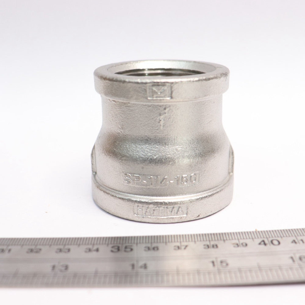 Ferguson Threaded Coupling Stainless Steel 1-1/2" x 1-1/4" IS6CTCSP114JH