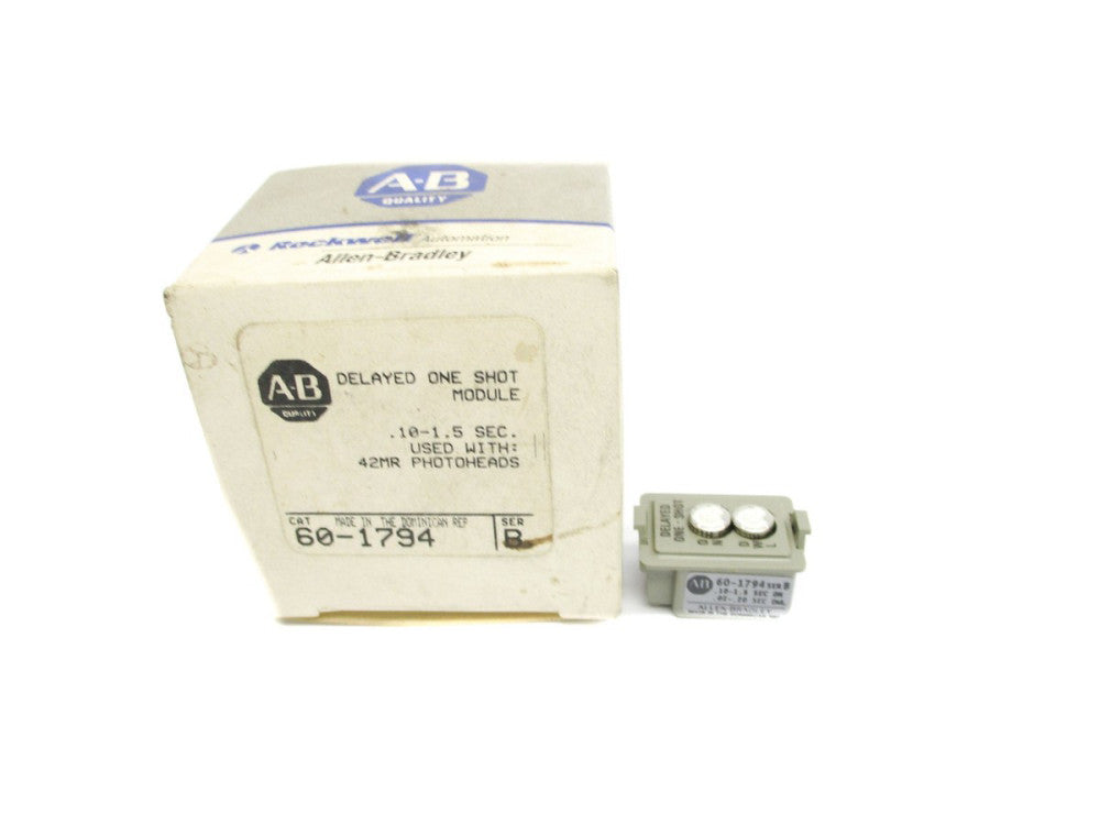 ALLEN BRADLEY 60-1794 SER. B .10-1.5S (GY/BL) NSMP