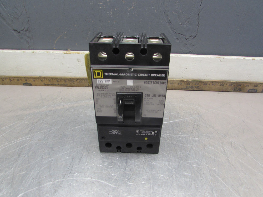 SQUARE D KAL36225 ,CIRCUIT BREAKER, 3P/225A/600V ,CLEAN TAKEOUT! MAKE OFFER!